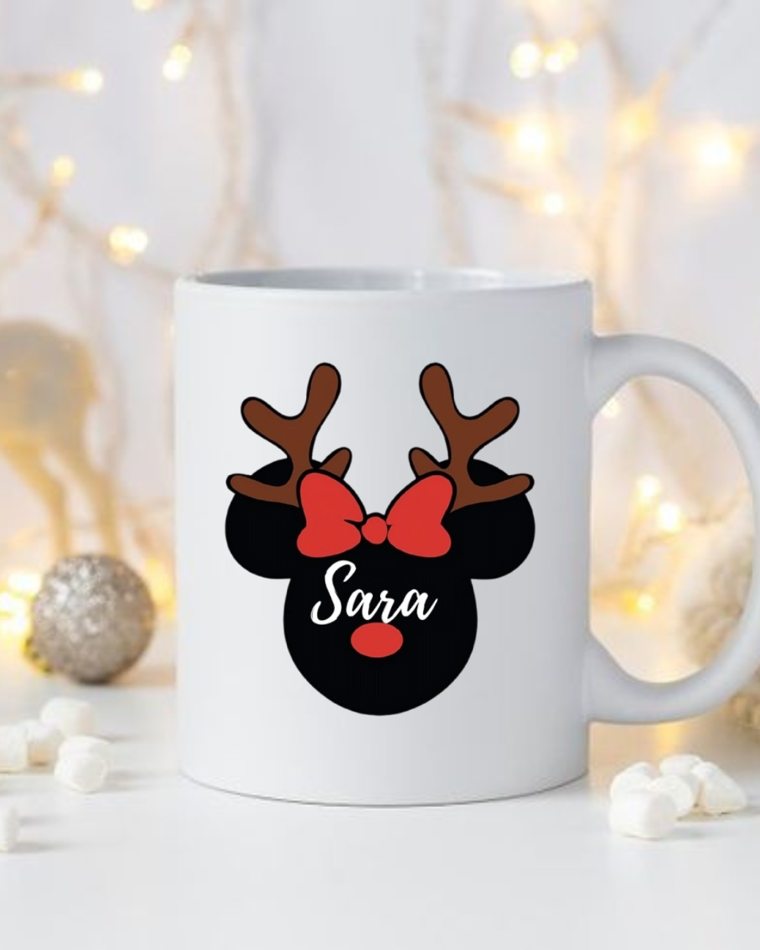 Taza Navidad Rena