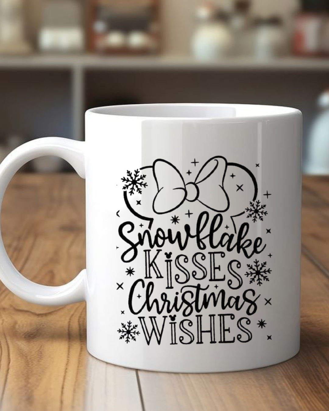 Taza Navidad Snow Minnie