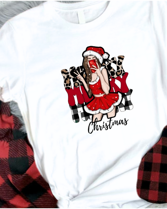 Camiseta Navidad Selfie