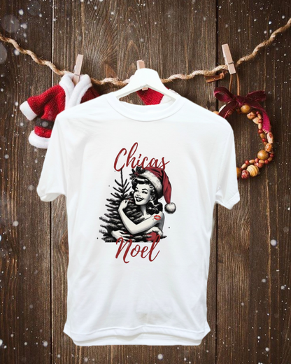 Camiseta Navidad Chicas Noél