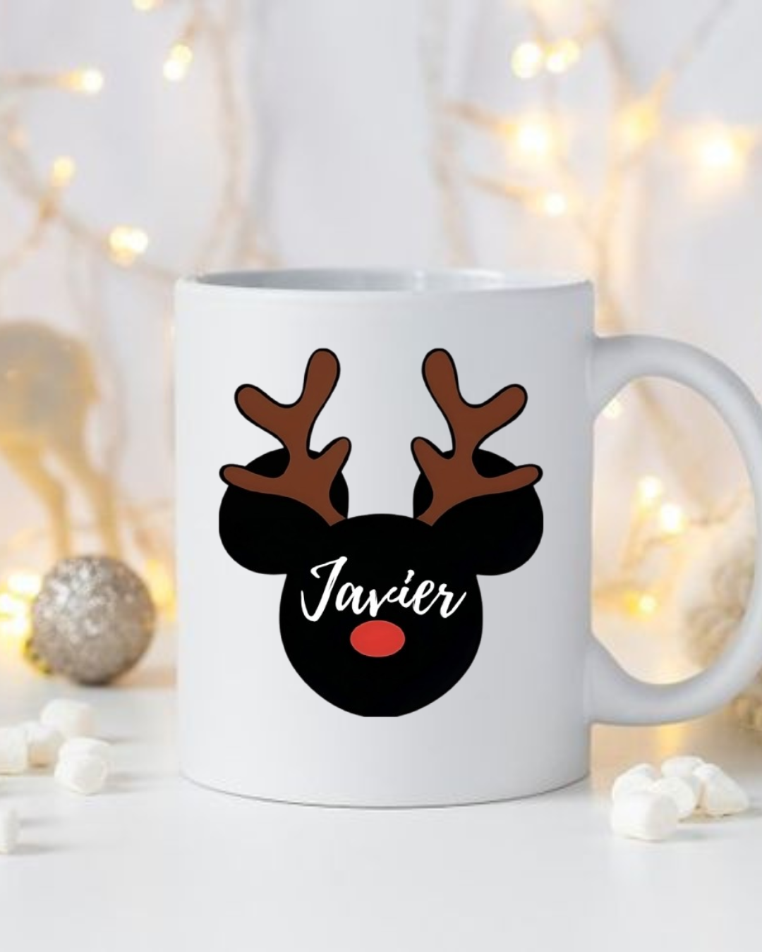 Taza Navidad Reno