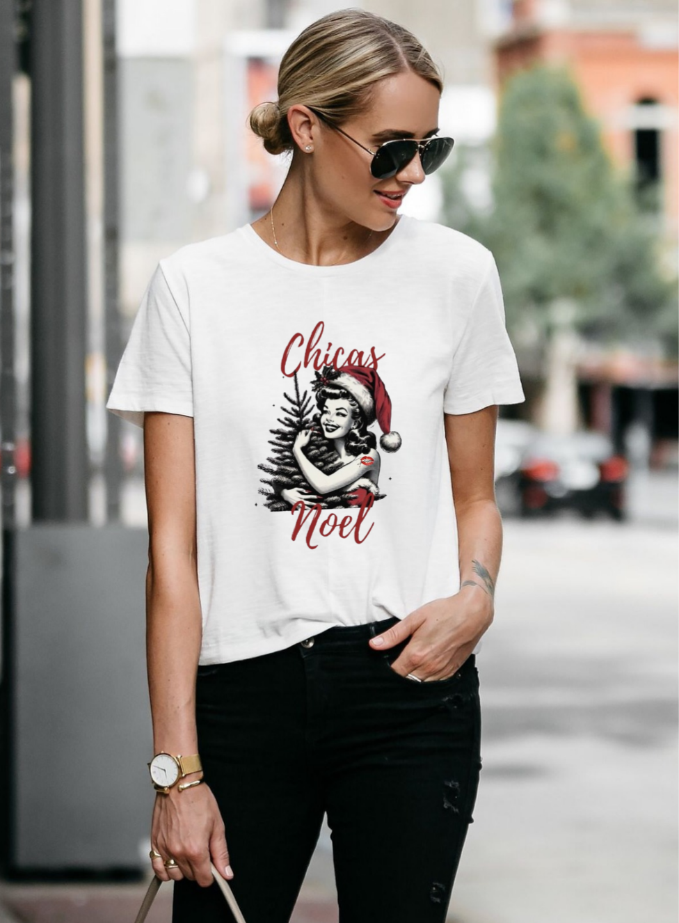 Camiseta Navidad Chicas Noél